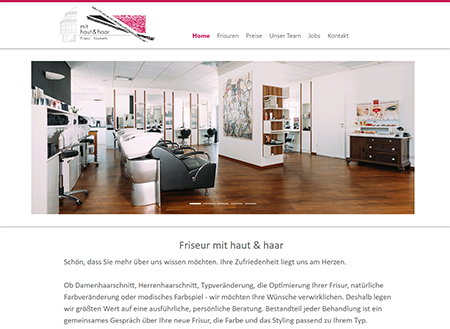 Friseur mit Haut & Haar