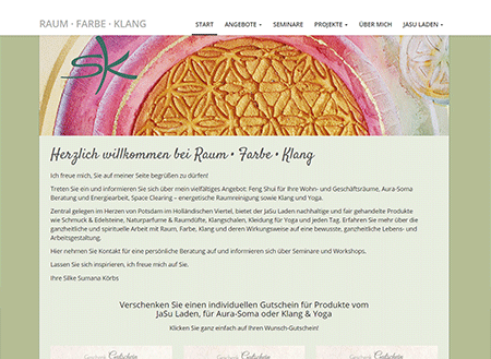 Raum Farbe Klang